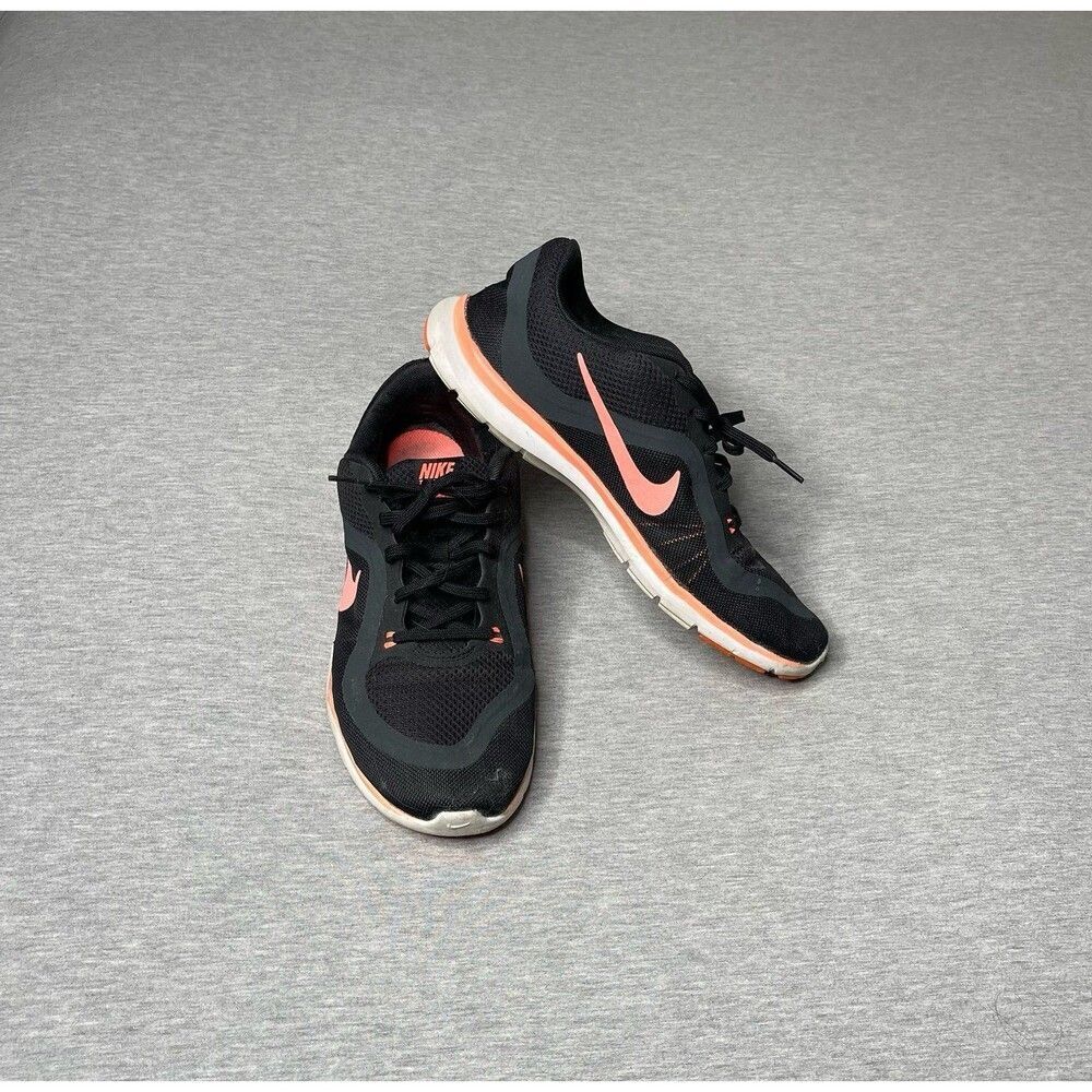 Nike Women’s Flex Trainer 6 Black Lava Glow Sneakers Shoes
